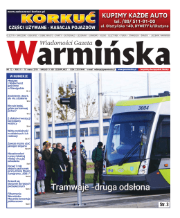 wgw 72.indd - Wiadomości Gazeta Warmińska