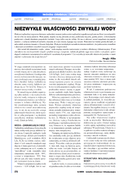 niezwykłe właściwości zwykłej wody