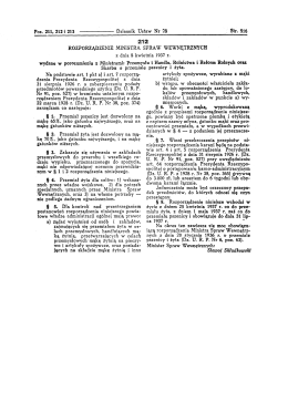 Poz. 211, 212i 213 Dziennik Ustaw Nr 28