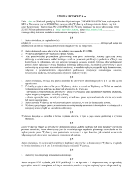 Umowa licencyjna – Pobierz plik PDF