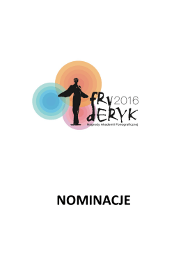 Nominacje do Nagrody Fryderyk 2016