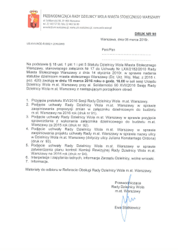 Porządek sesji