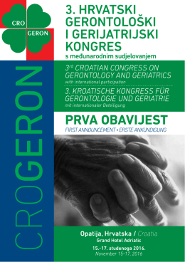 Preuzmi dokument - 3. hrvatski gerontološki i gerijatrijski kongres
