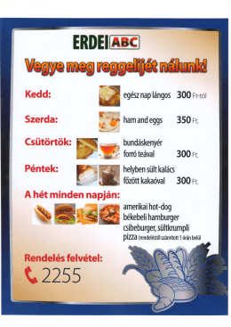 Erdei ABC