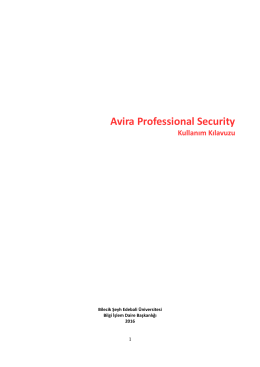 Avira Professional Security