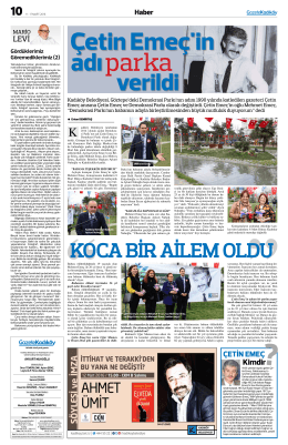 Kimdir? - Gazete Kadıköy